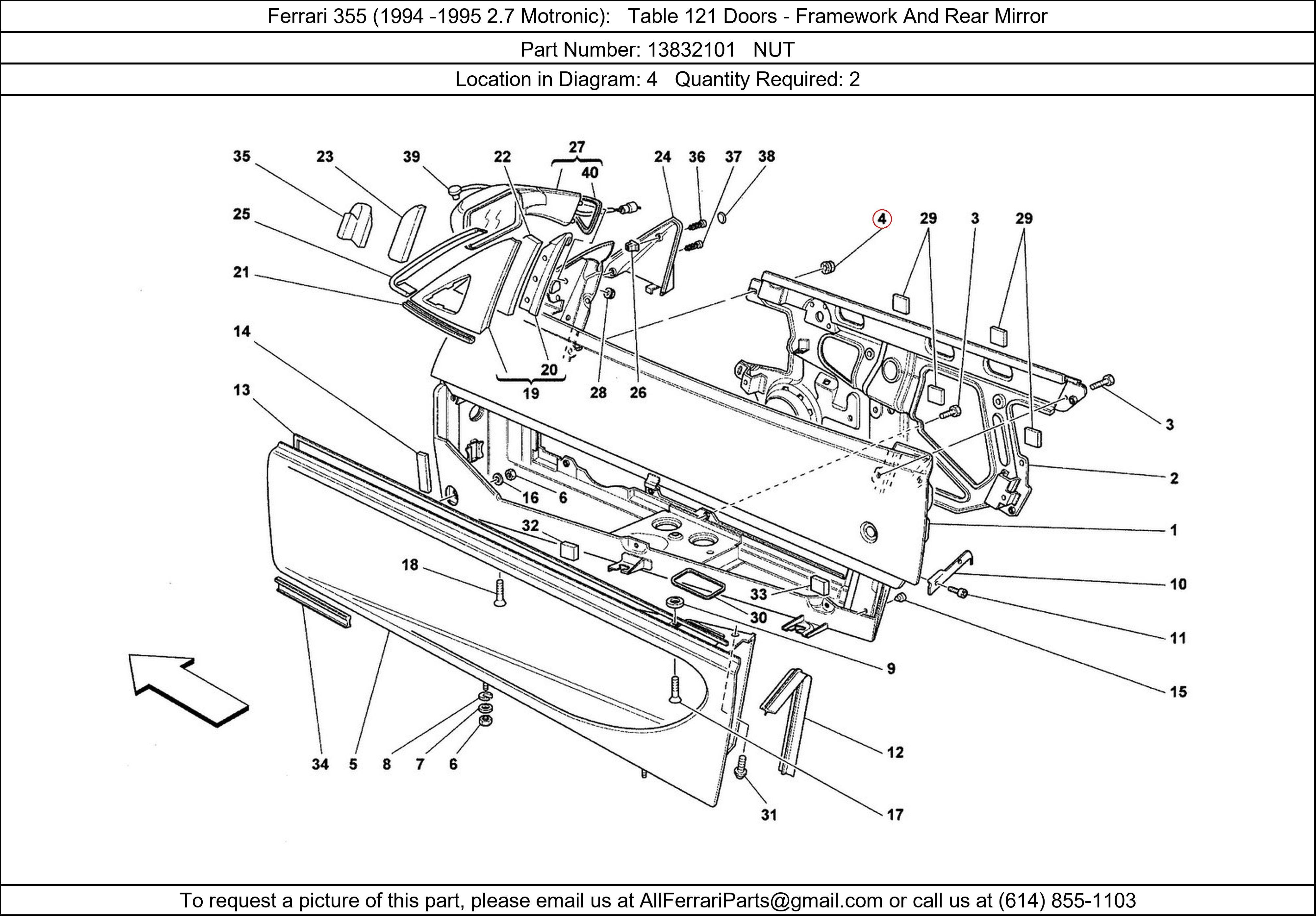 Ferrari Part 13832101