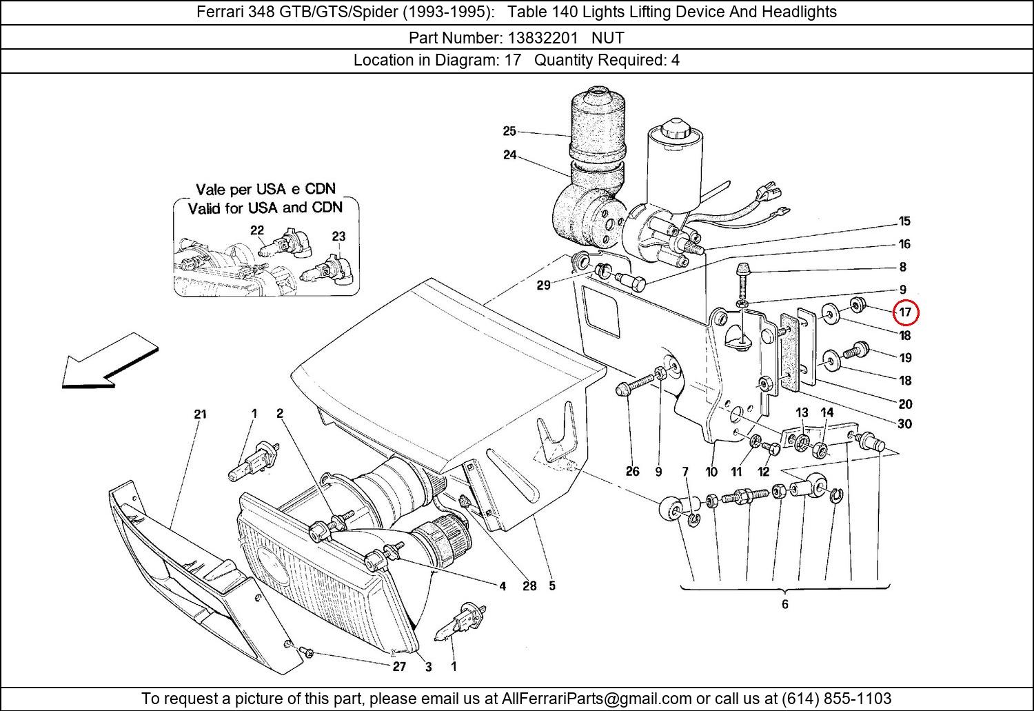 Ferrari Part 13832201