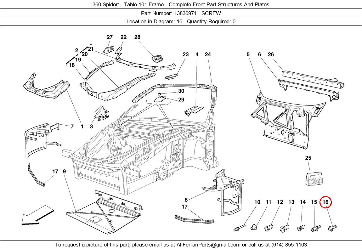 Ferrari Part 13836971