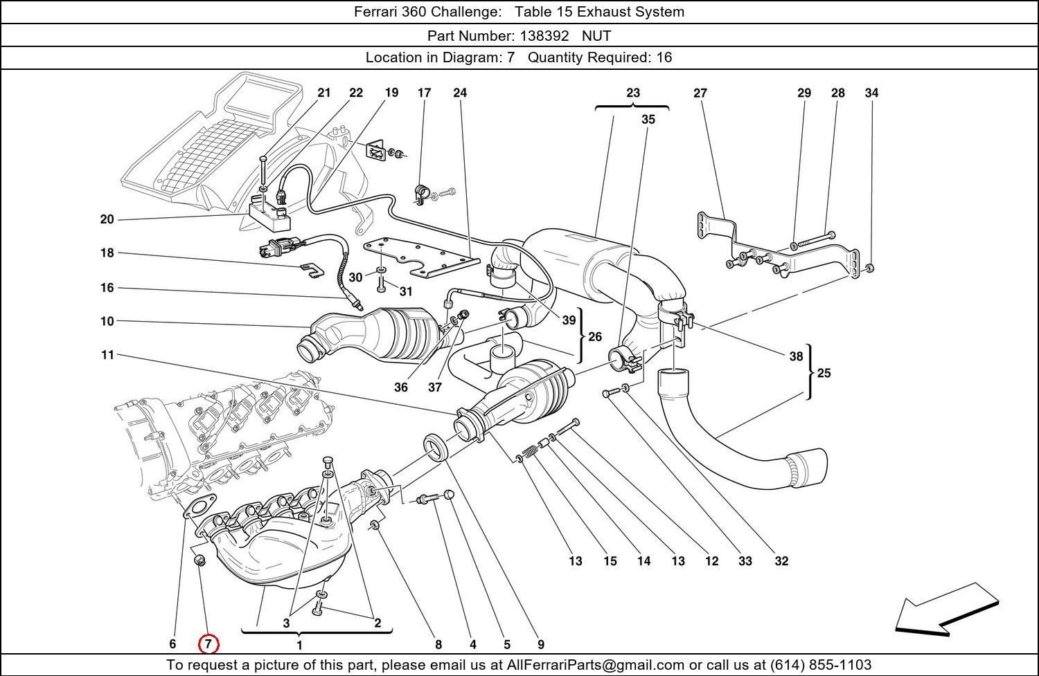 Ferrari Part 138392