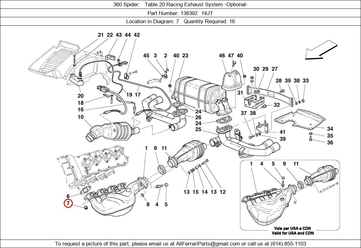 Ferrari Part 138392