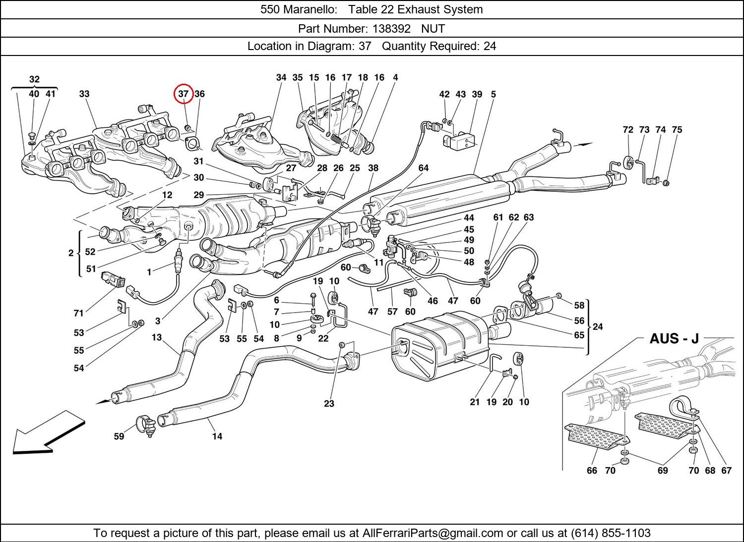 Ferrari Part 138392