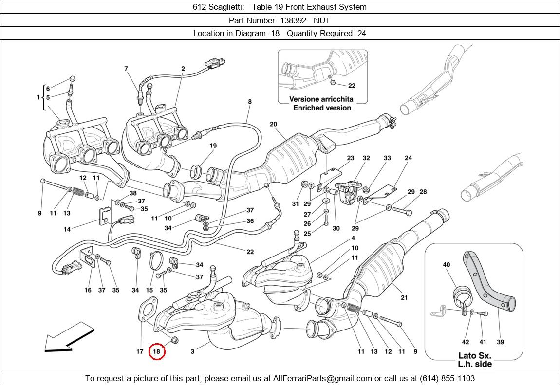 Ferrari Part 138392