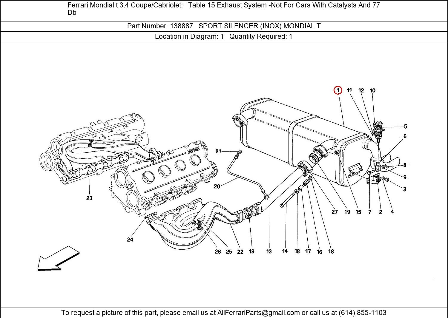 Ferrari Part 138887