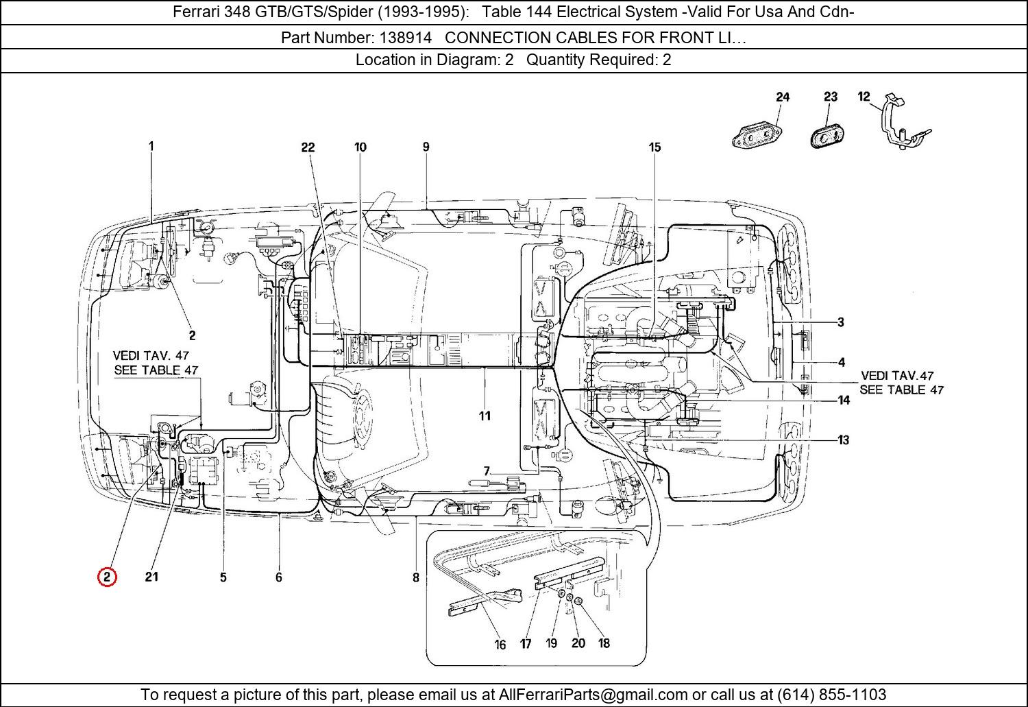 Ferrari Part 138914