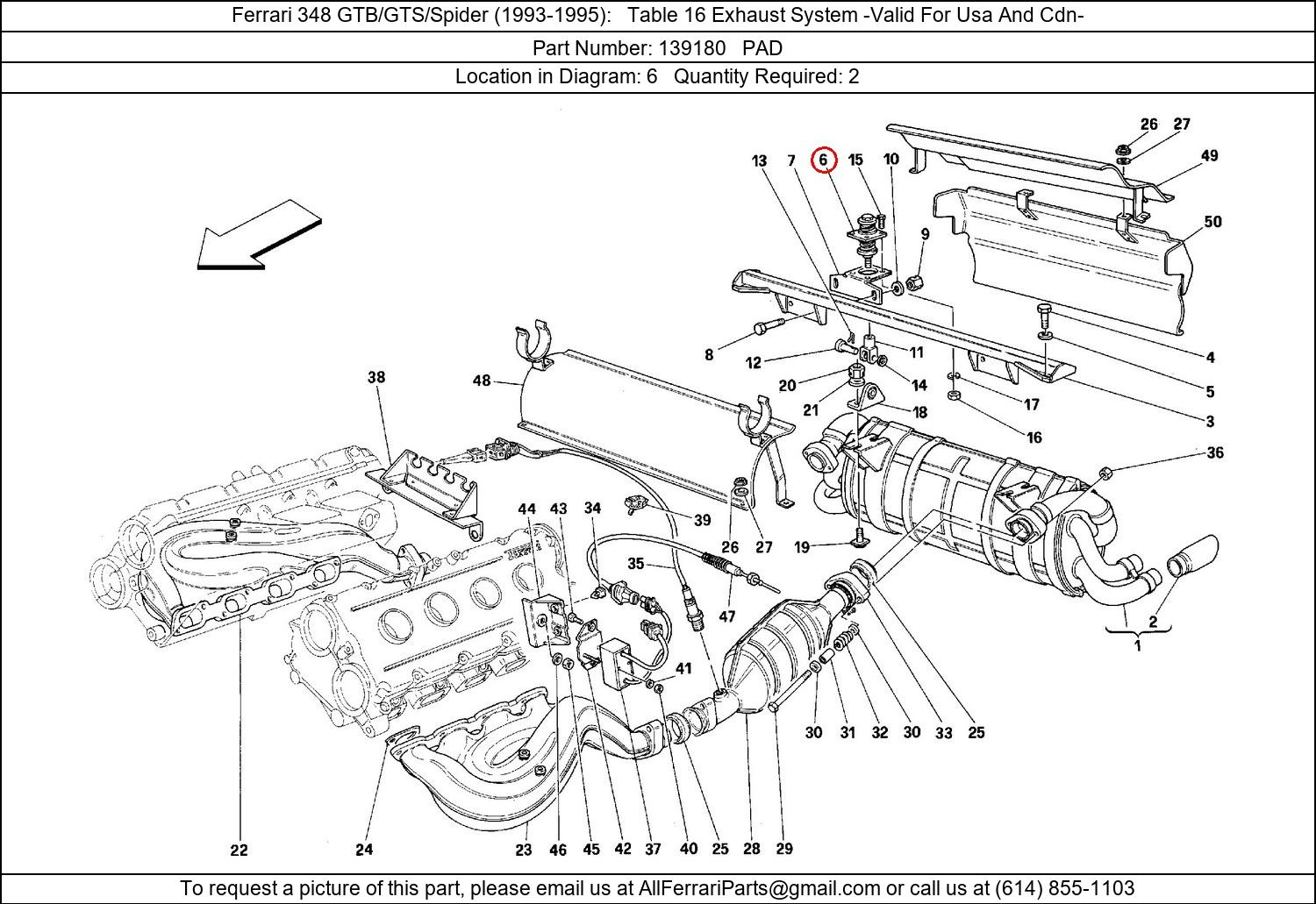 Ferrari Part 139180