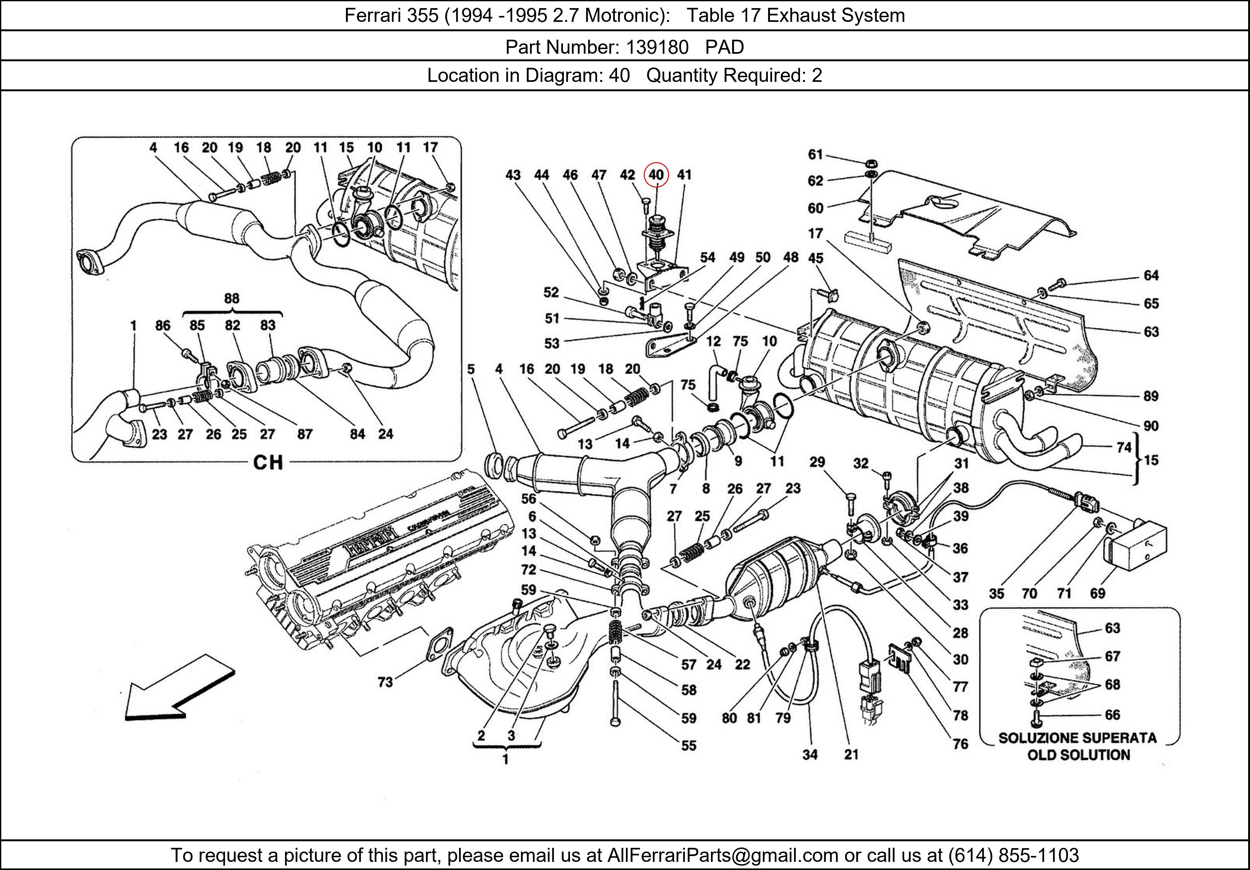 Ferrari Part 139180