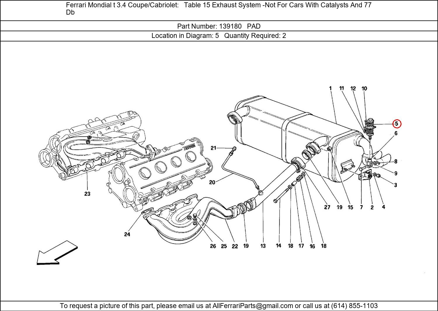 Ferrari Part 139180