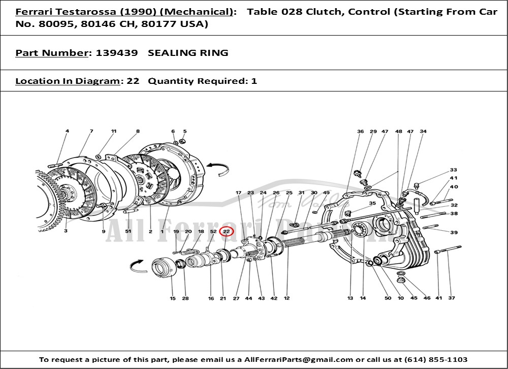Ferrari Part 139439
