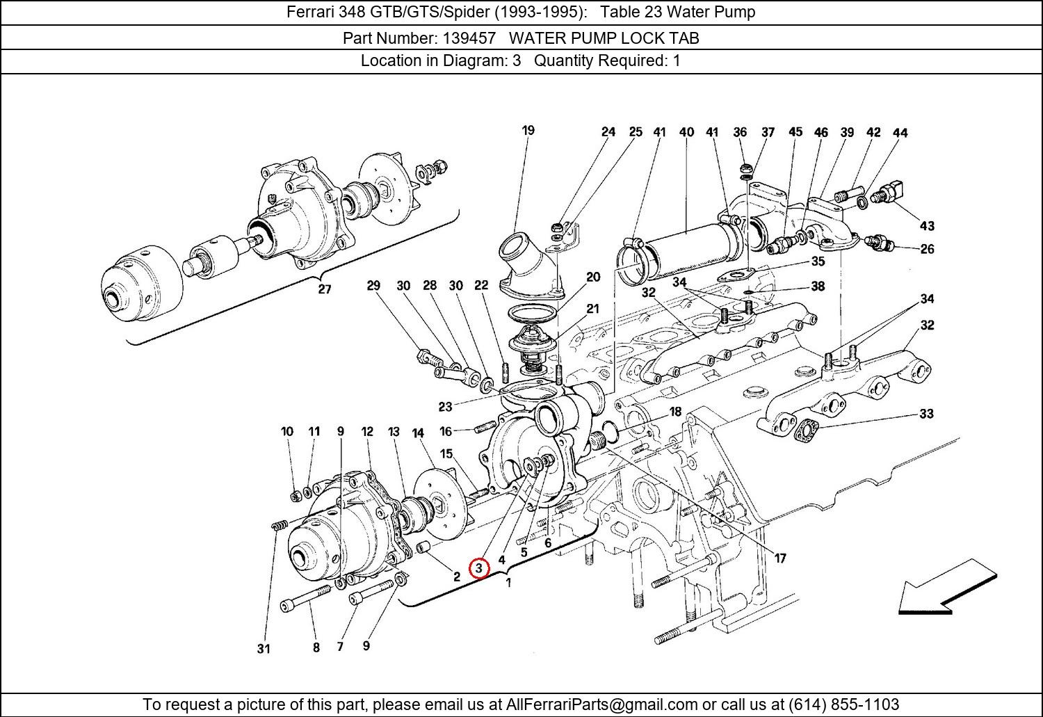 Ferrari Part 139457