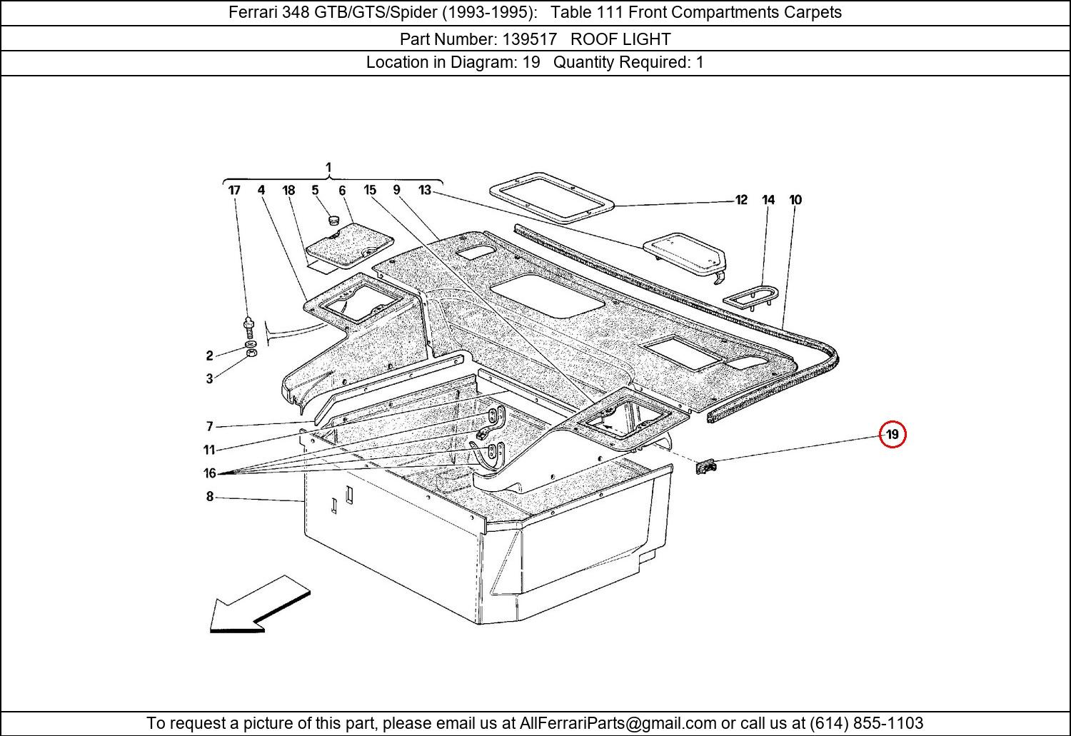 Ferrari Part 139517