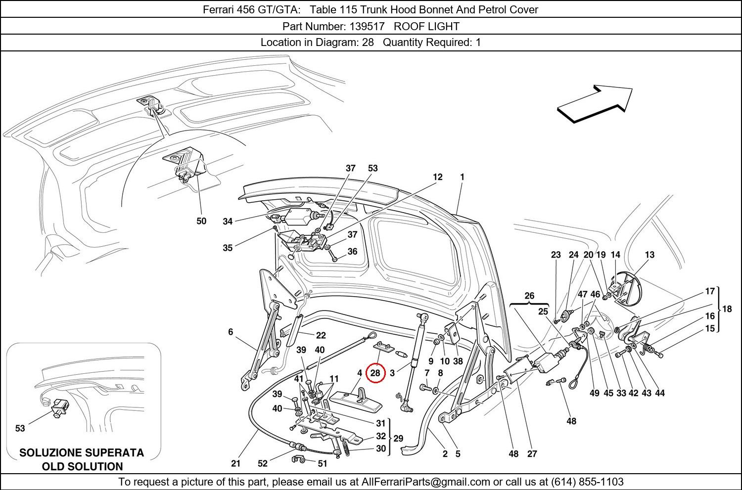 Ferrari Part 139517