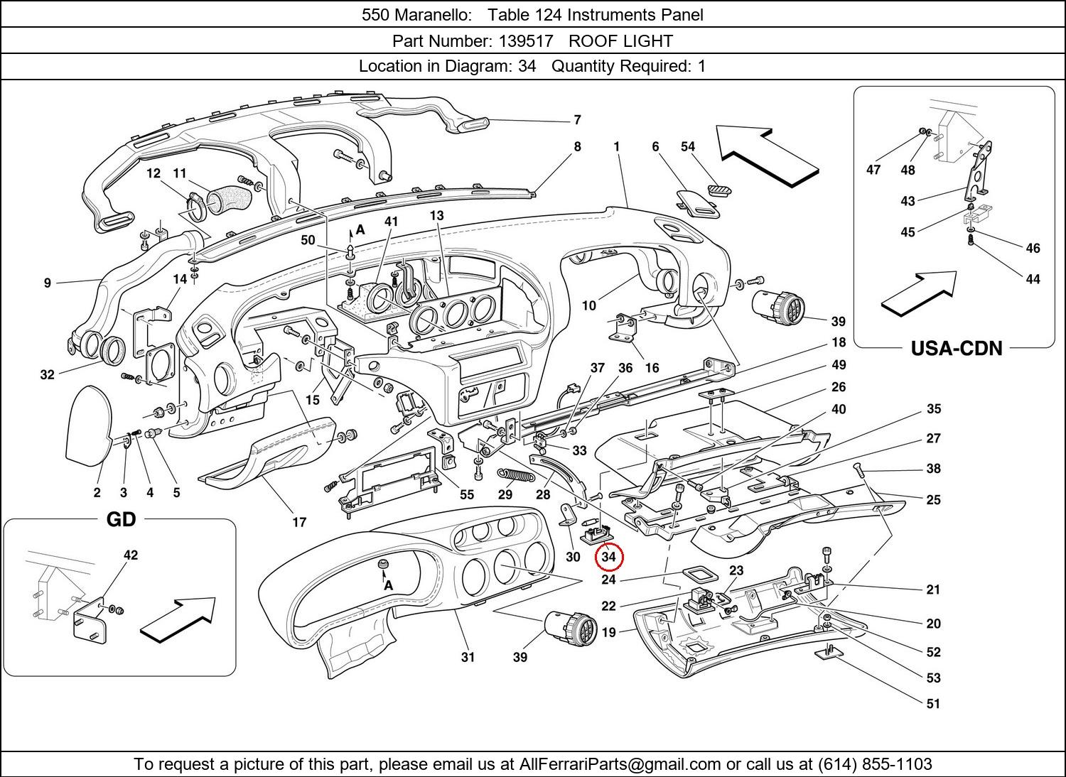 Ferrari Part 139517