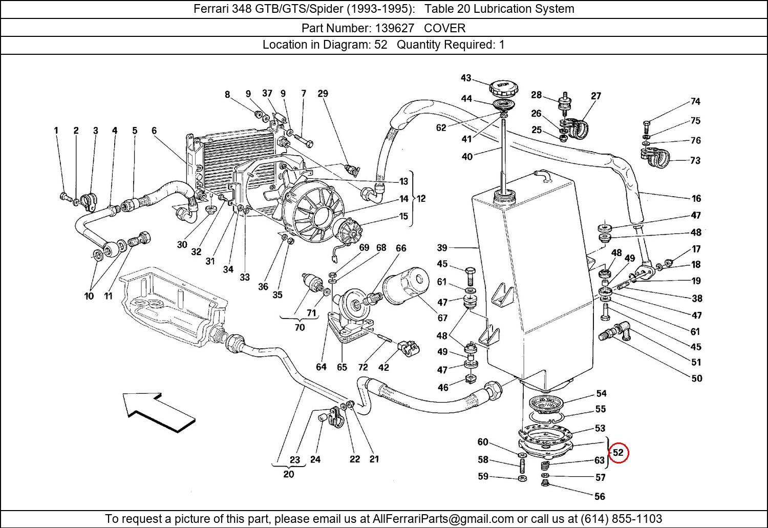 Ferrari Part 139627