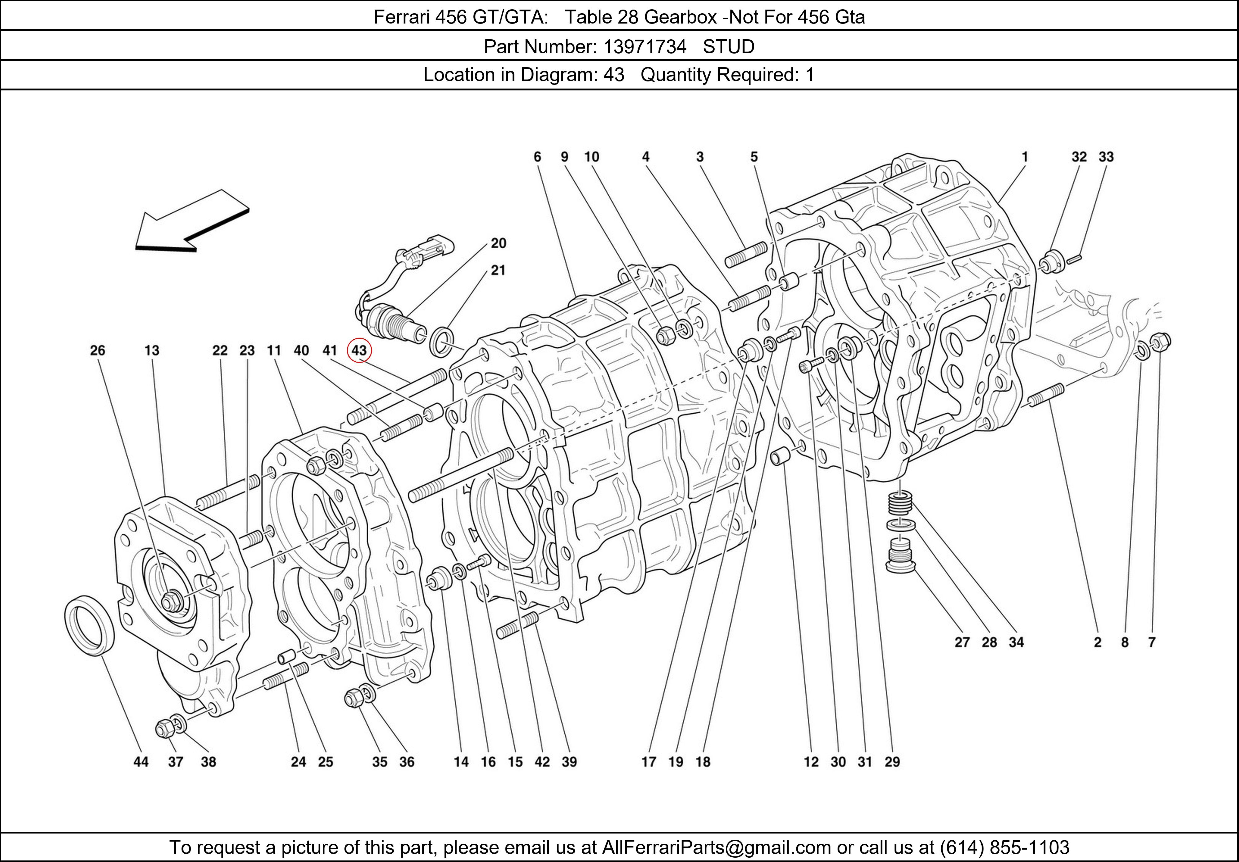 Ferrari Part 13971734