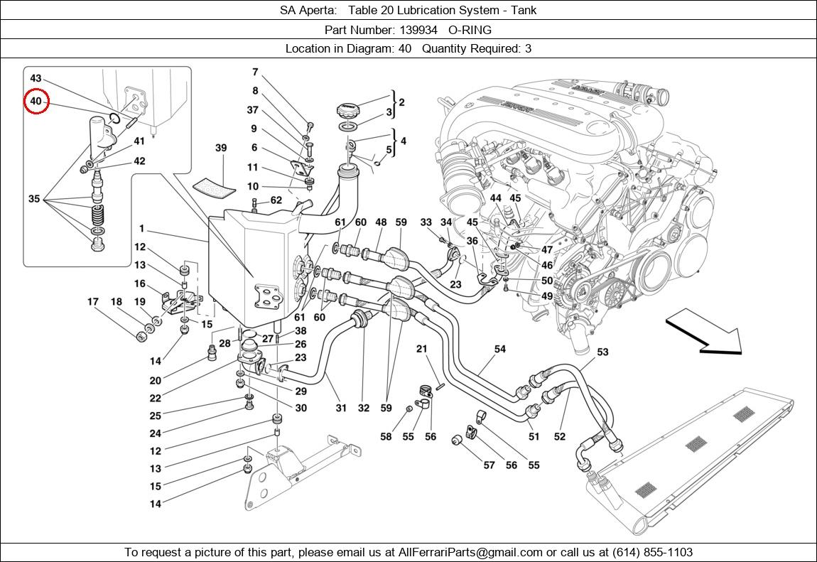 Ferrari Part 139934