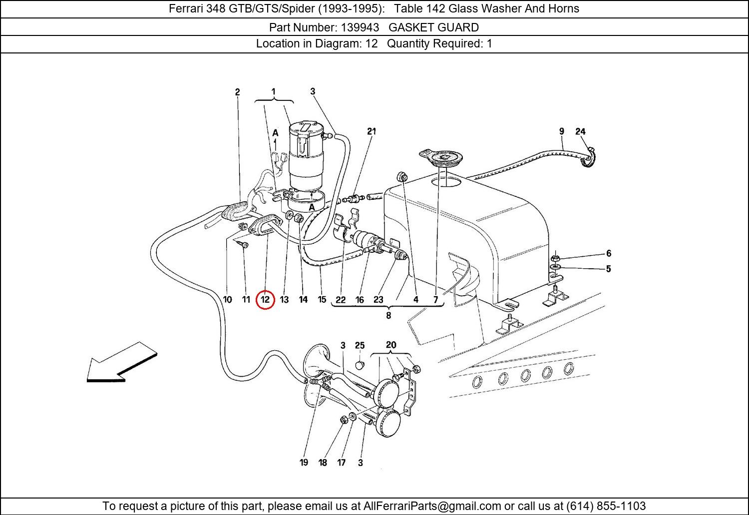 Ferrari Part 139943