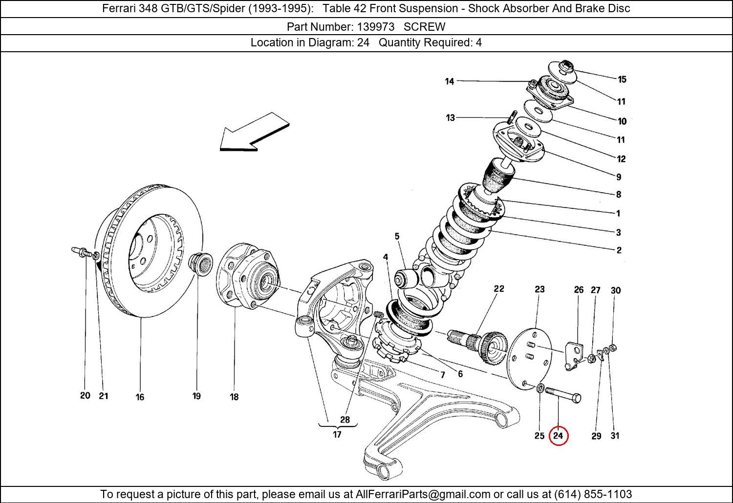 Ferrari Part 139973