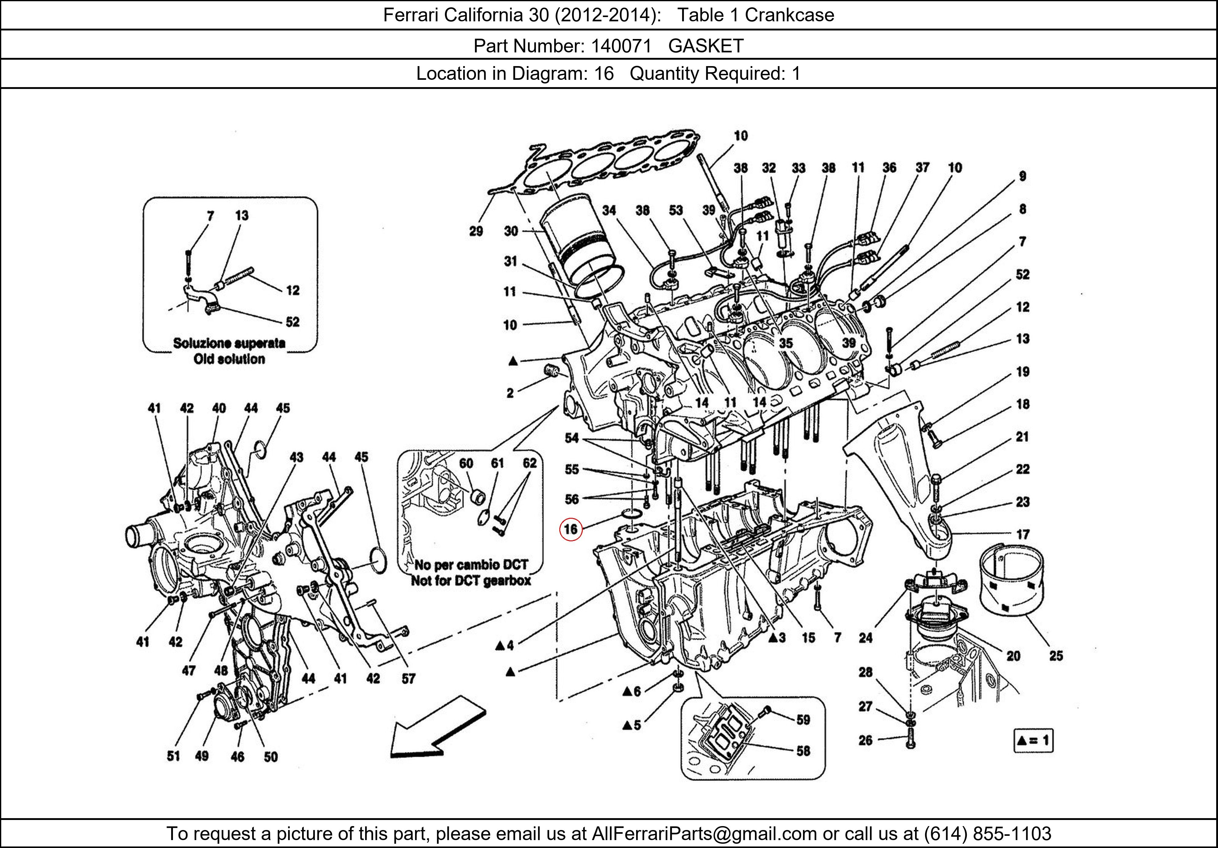 Ferrari Part 140071