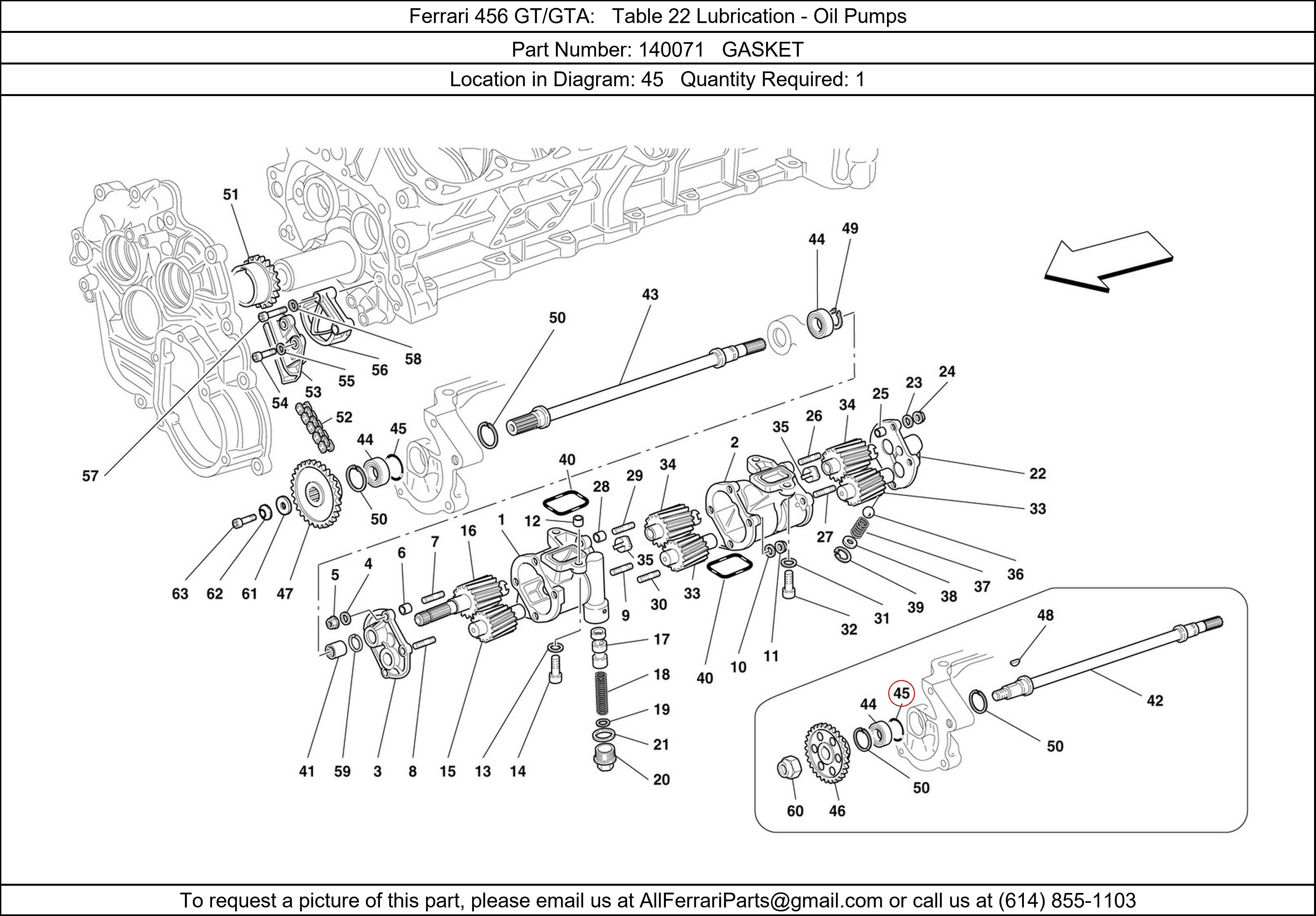 Ferrari Part 140071