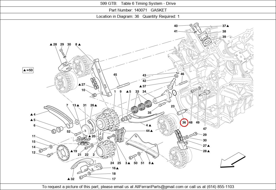 Ferrari Part 140071