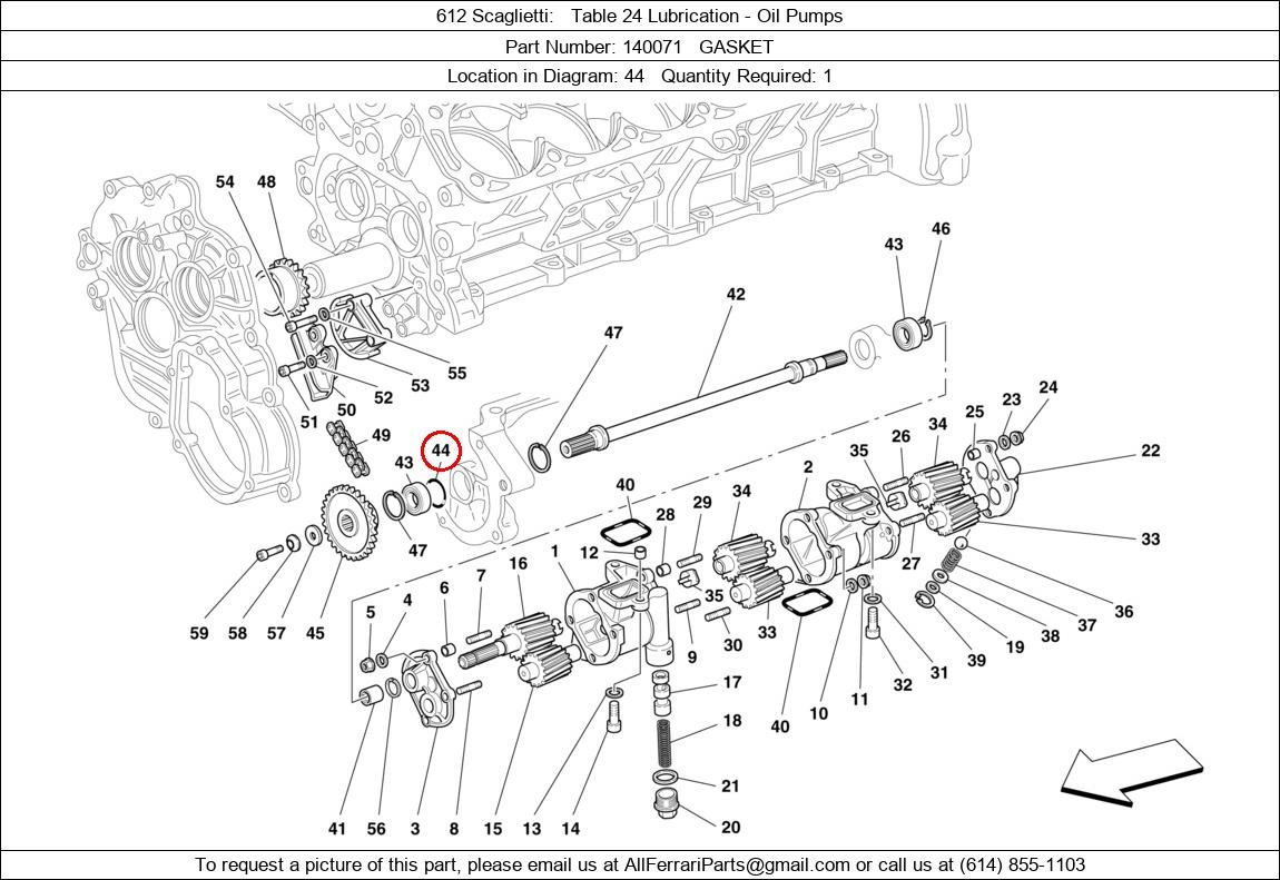 Ferrari Part 140071