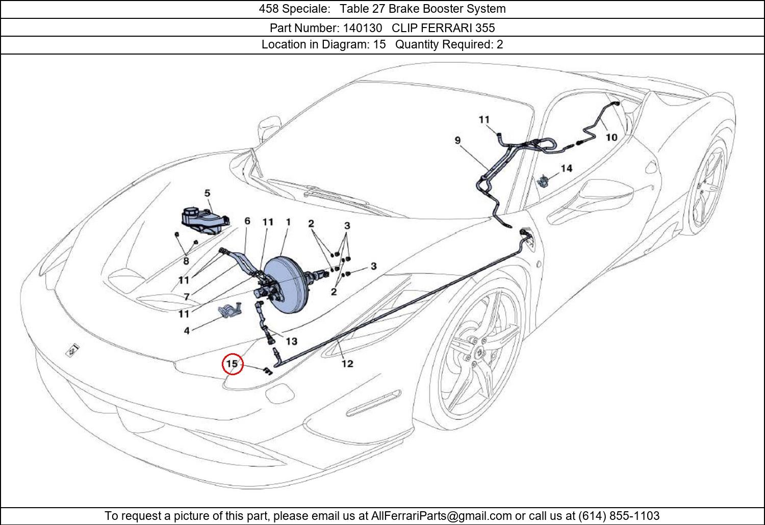 Ferrari Part 140130