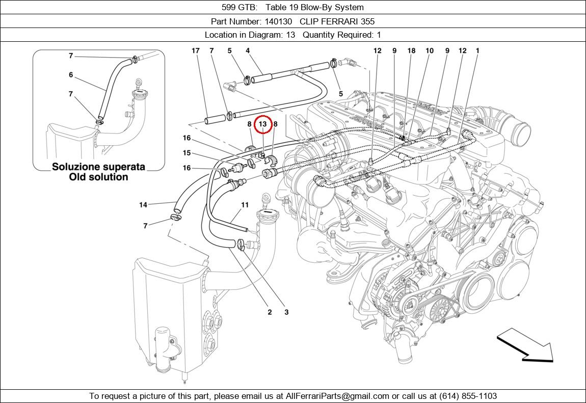 Ferrari Part 140130