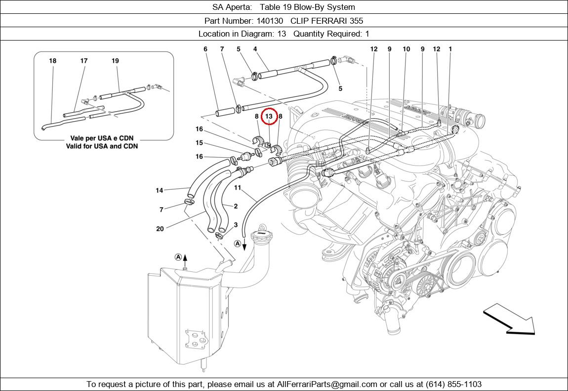 Ferrari Part 140130