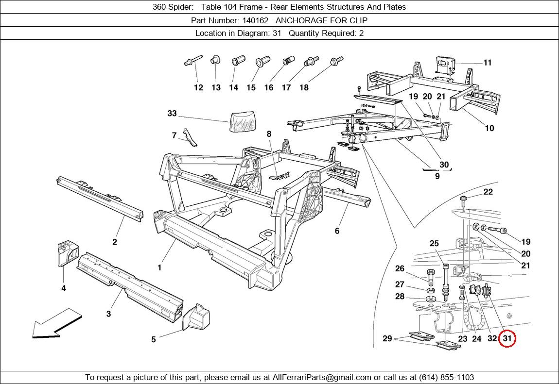 Ferrari Part 140162