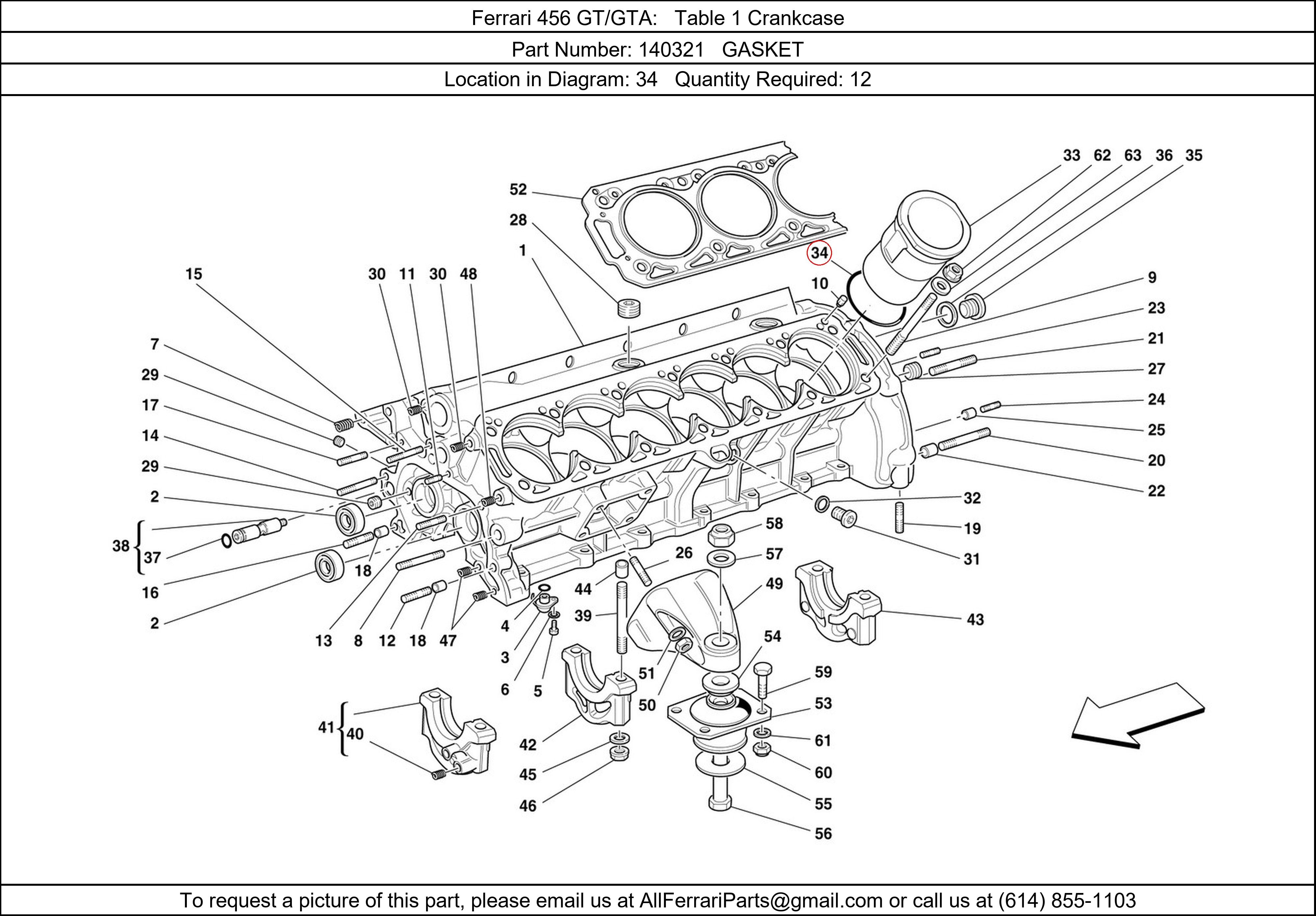 Ferrari Part 140321