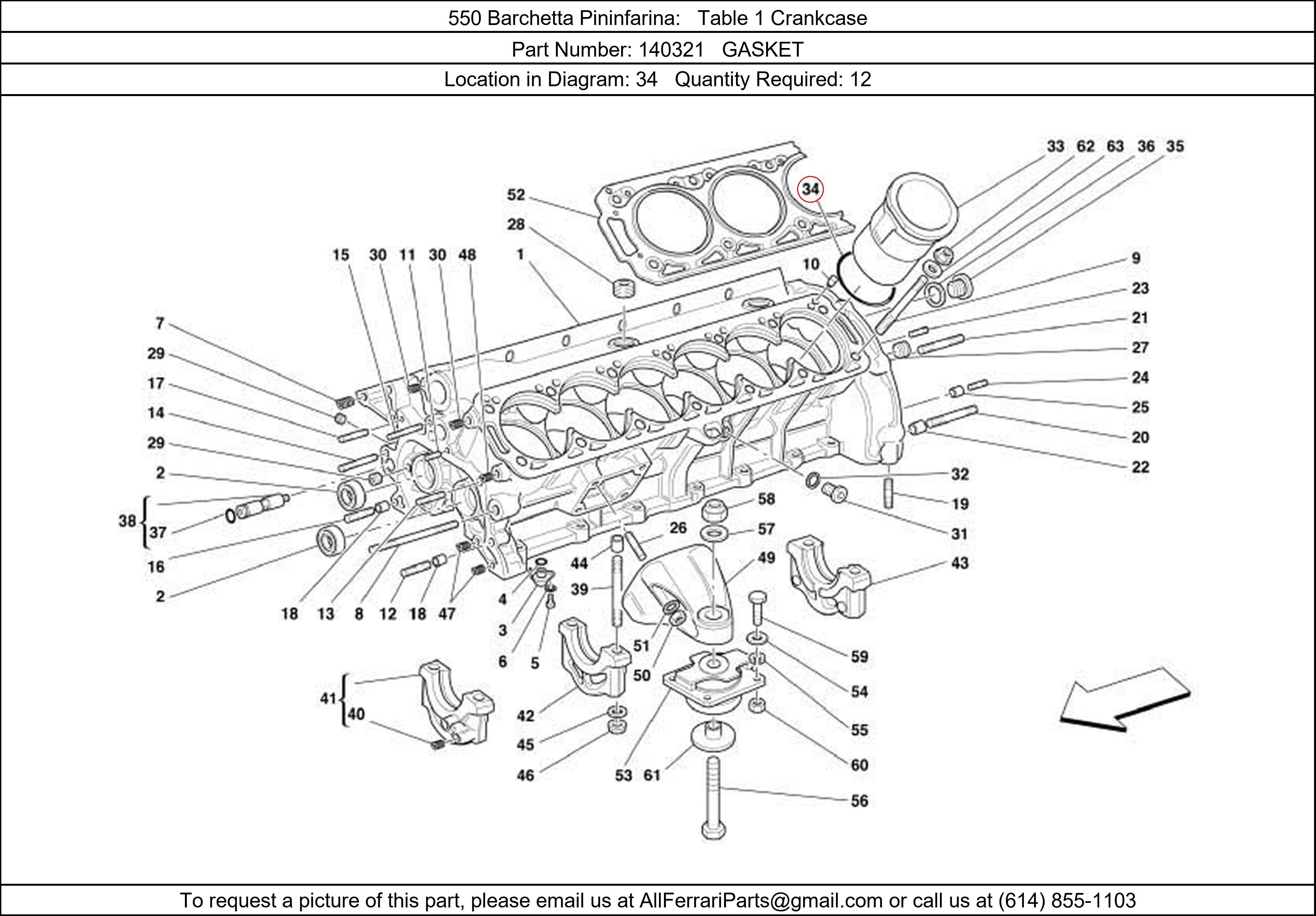 Ferrari Part 140321