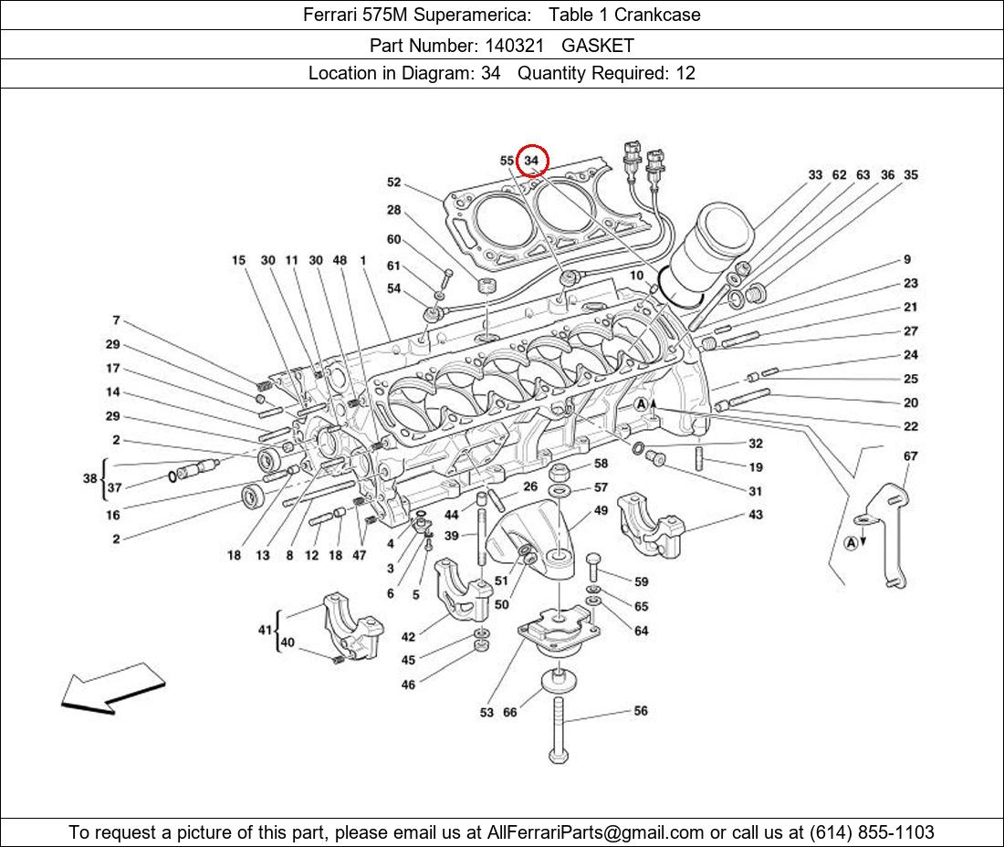 Ferrari Part 140321