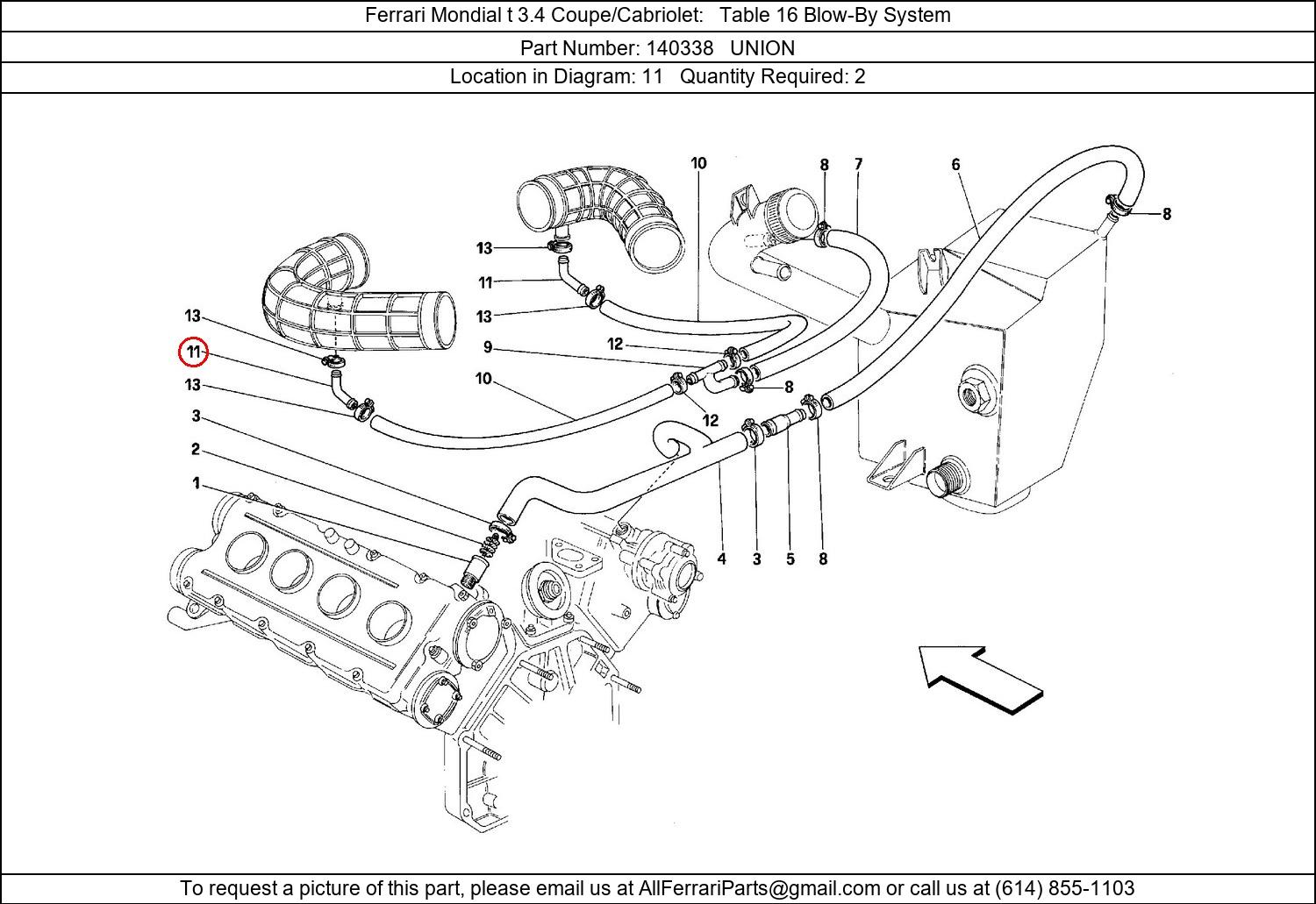 Ferrari Part 140338