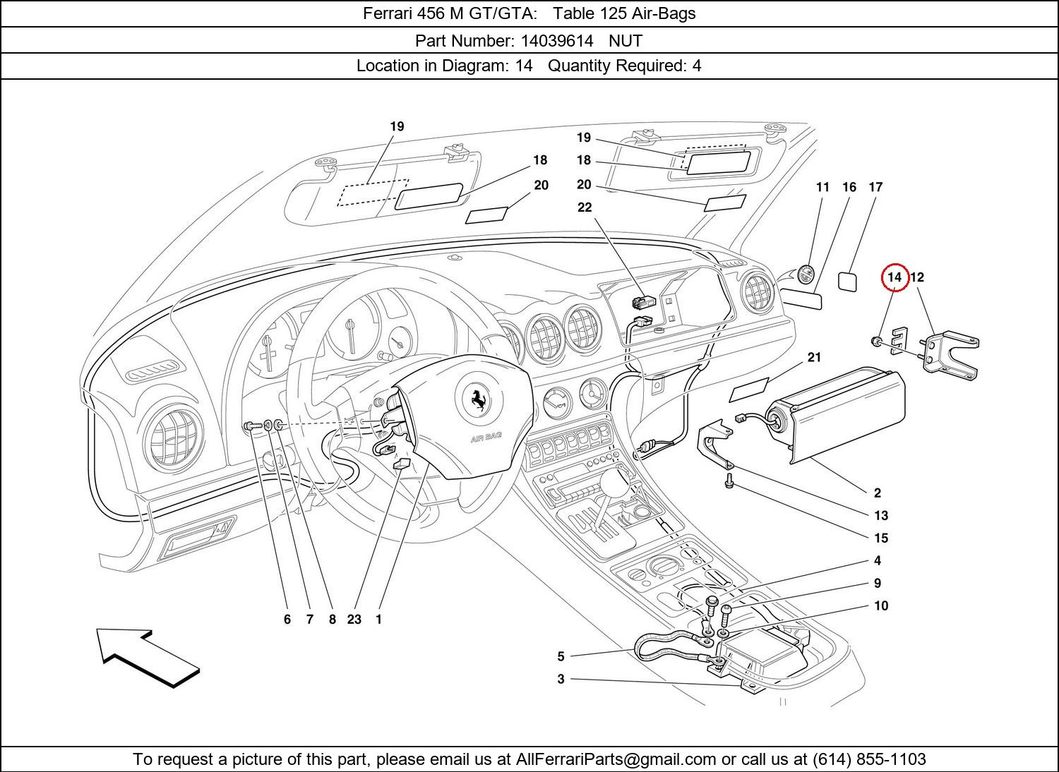 Ferrari Part 14039614