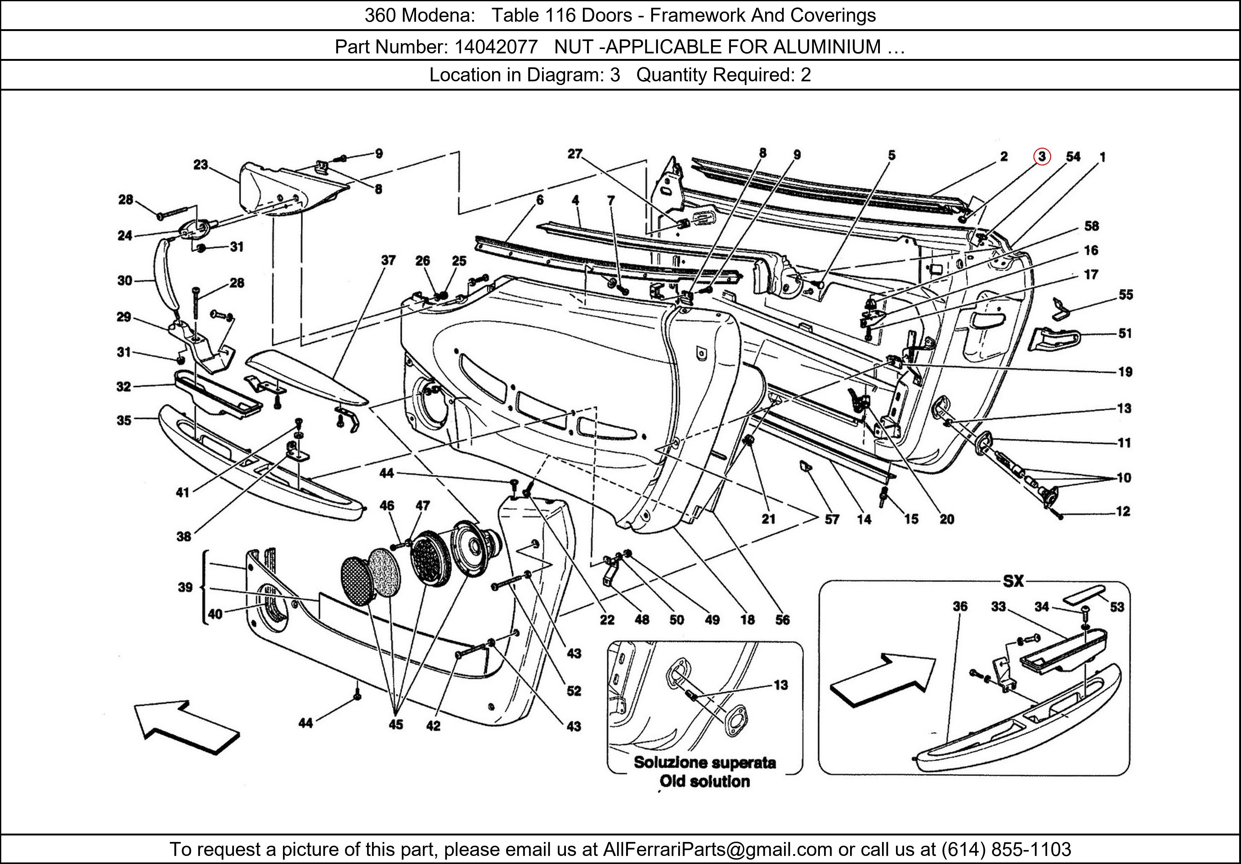 Ferrari Part 14042077