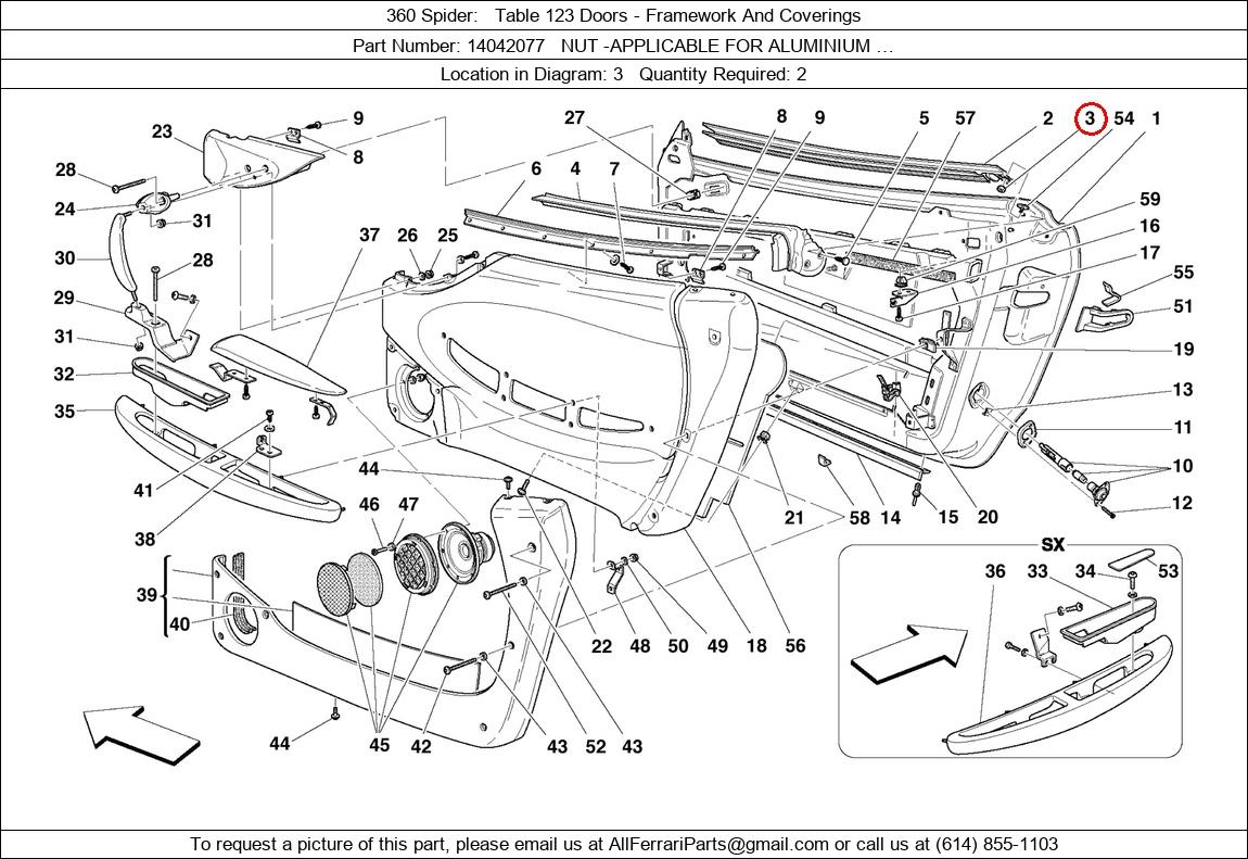 Ferrari Part 14042077