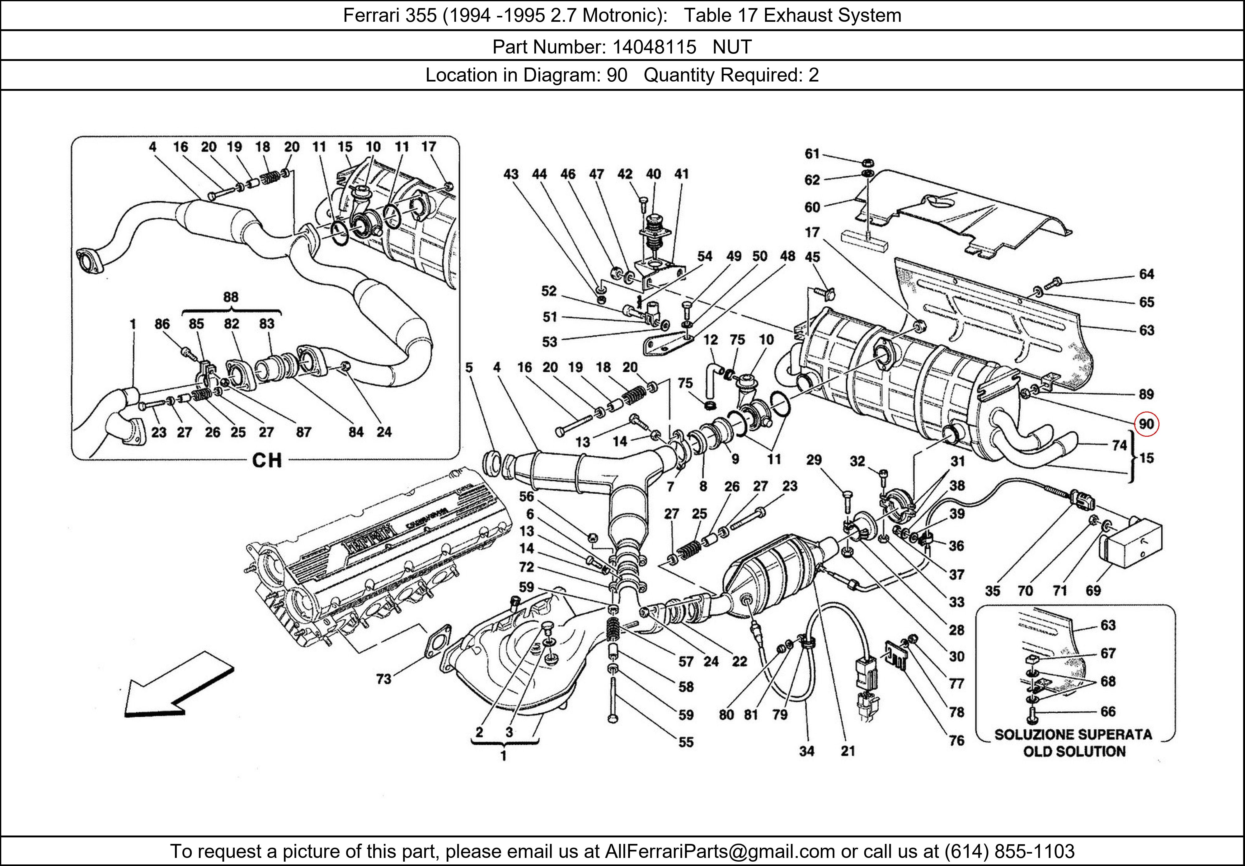 Ferrari Part 14048115