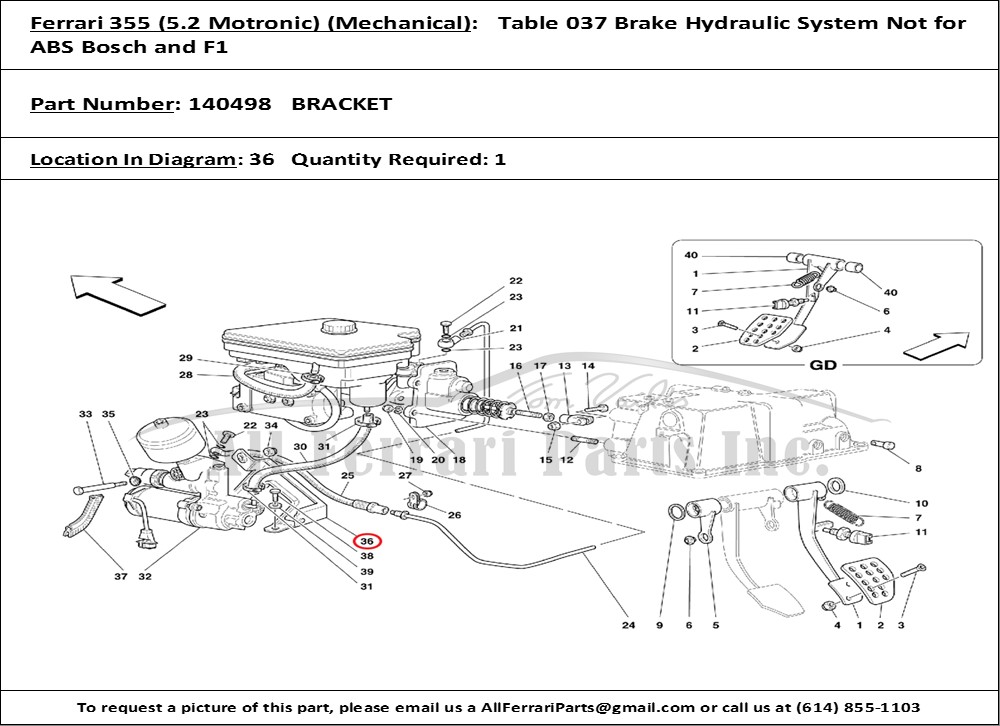 Ferrari Part 140498