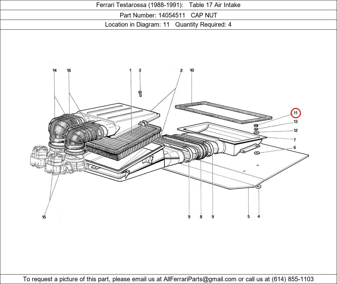 Ferrari Part 14054511