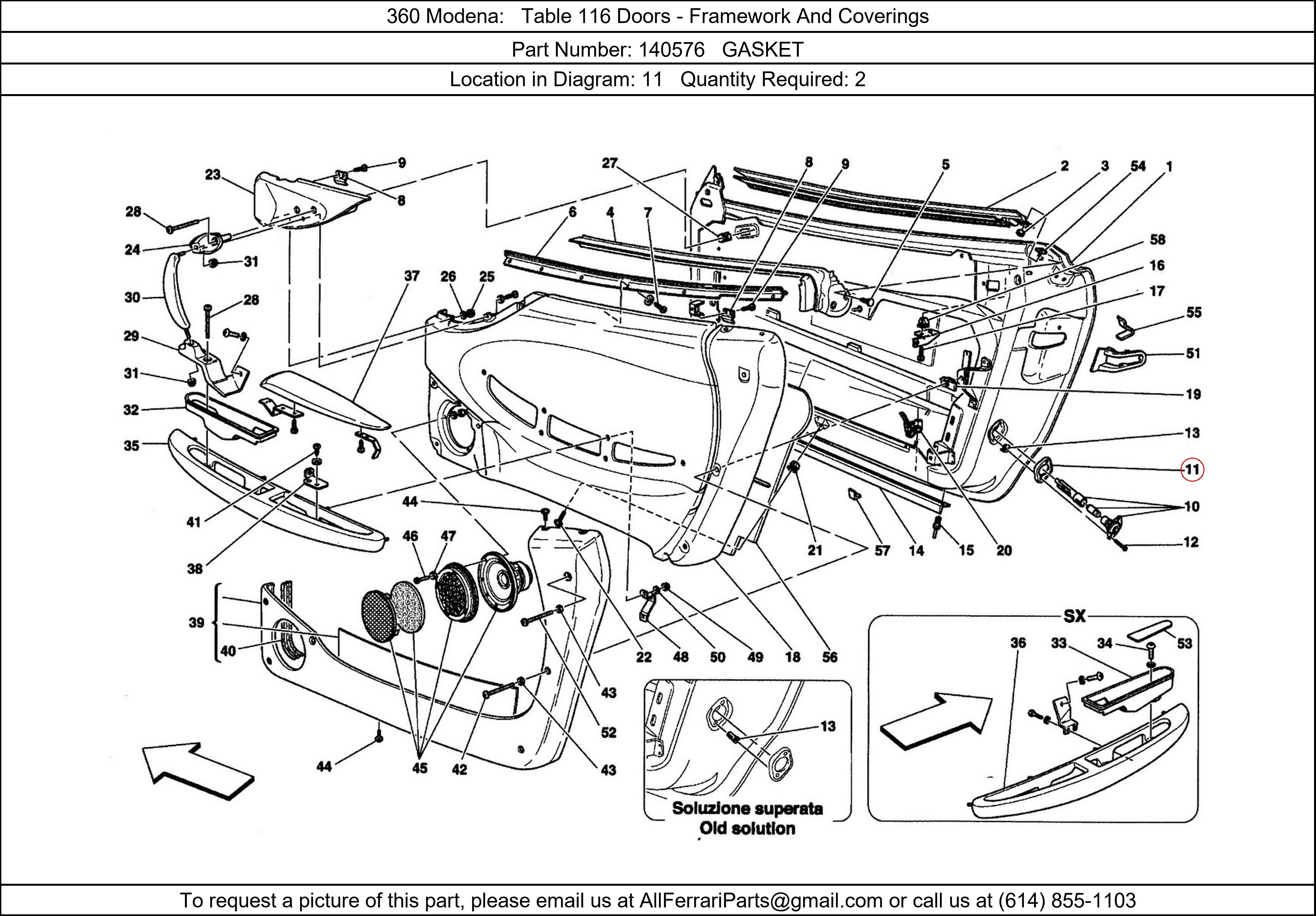 Ferrari Part 140576