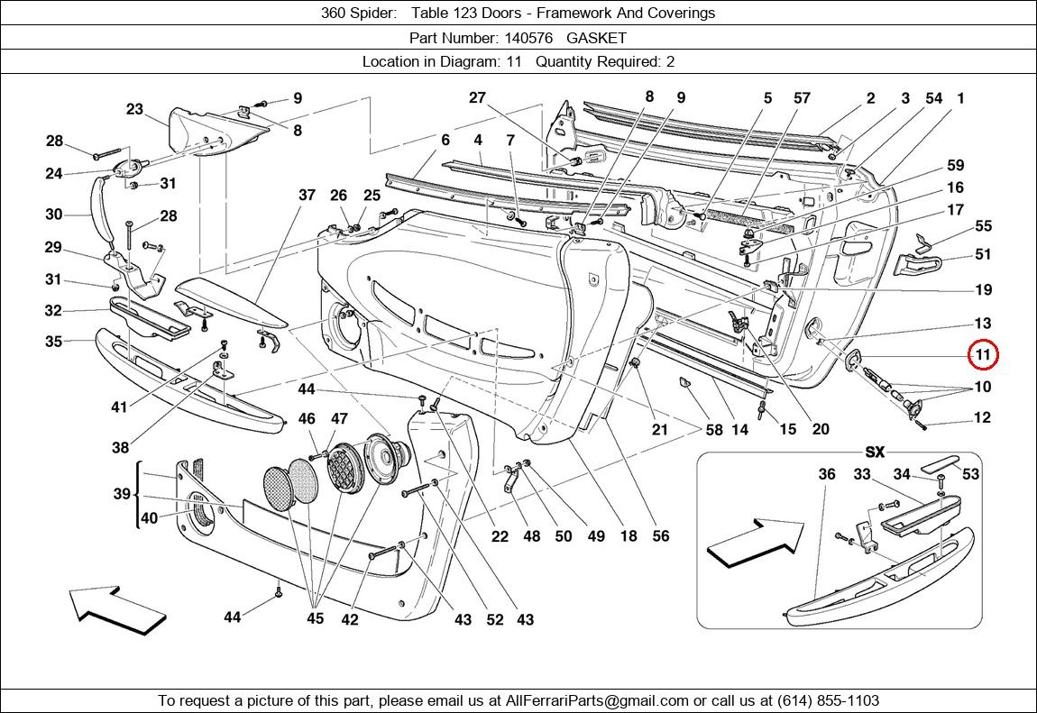 Ferrari Part 140576