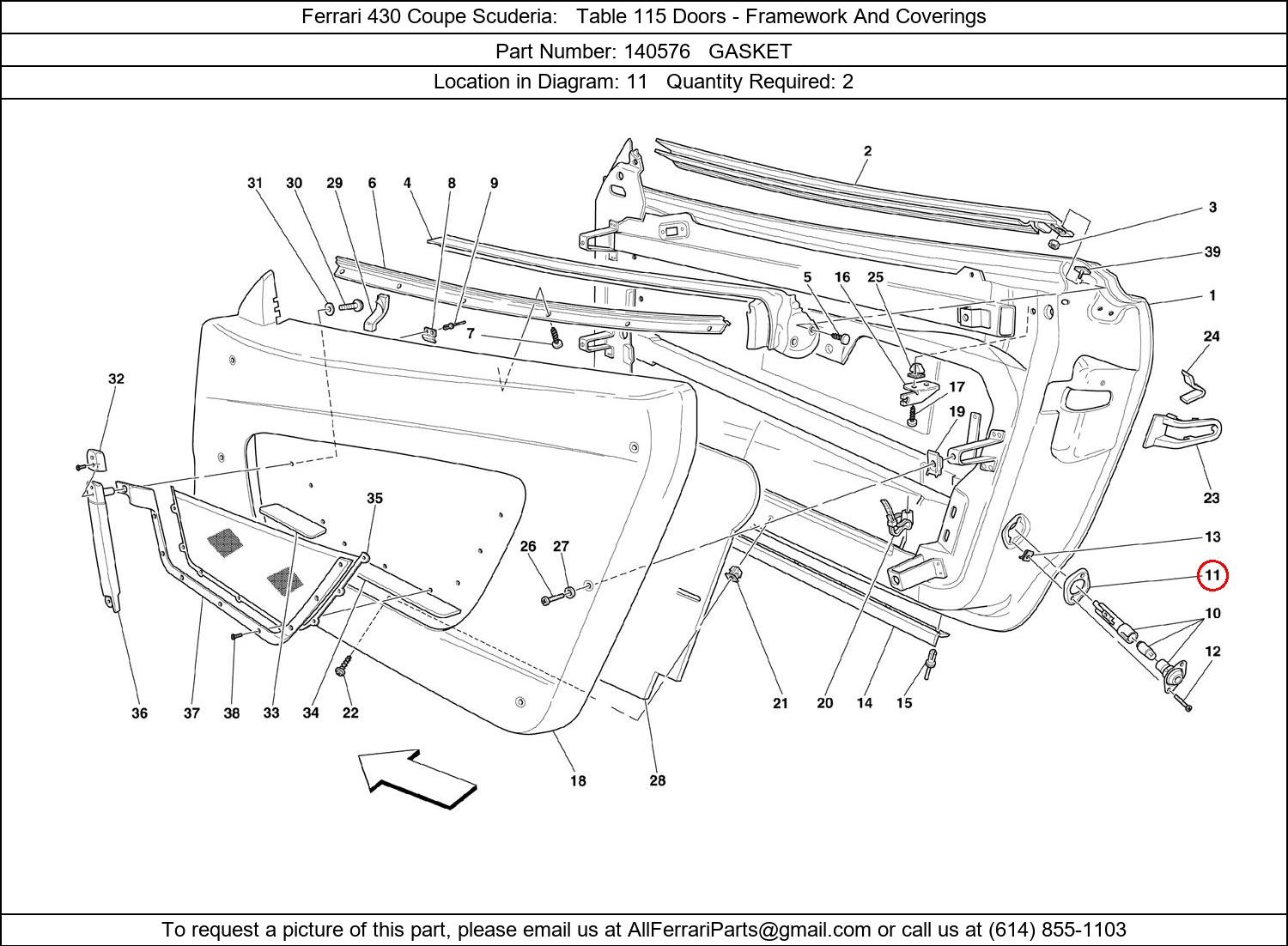 Ferrari Part 140576