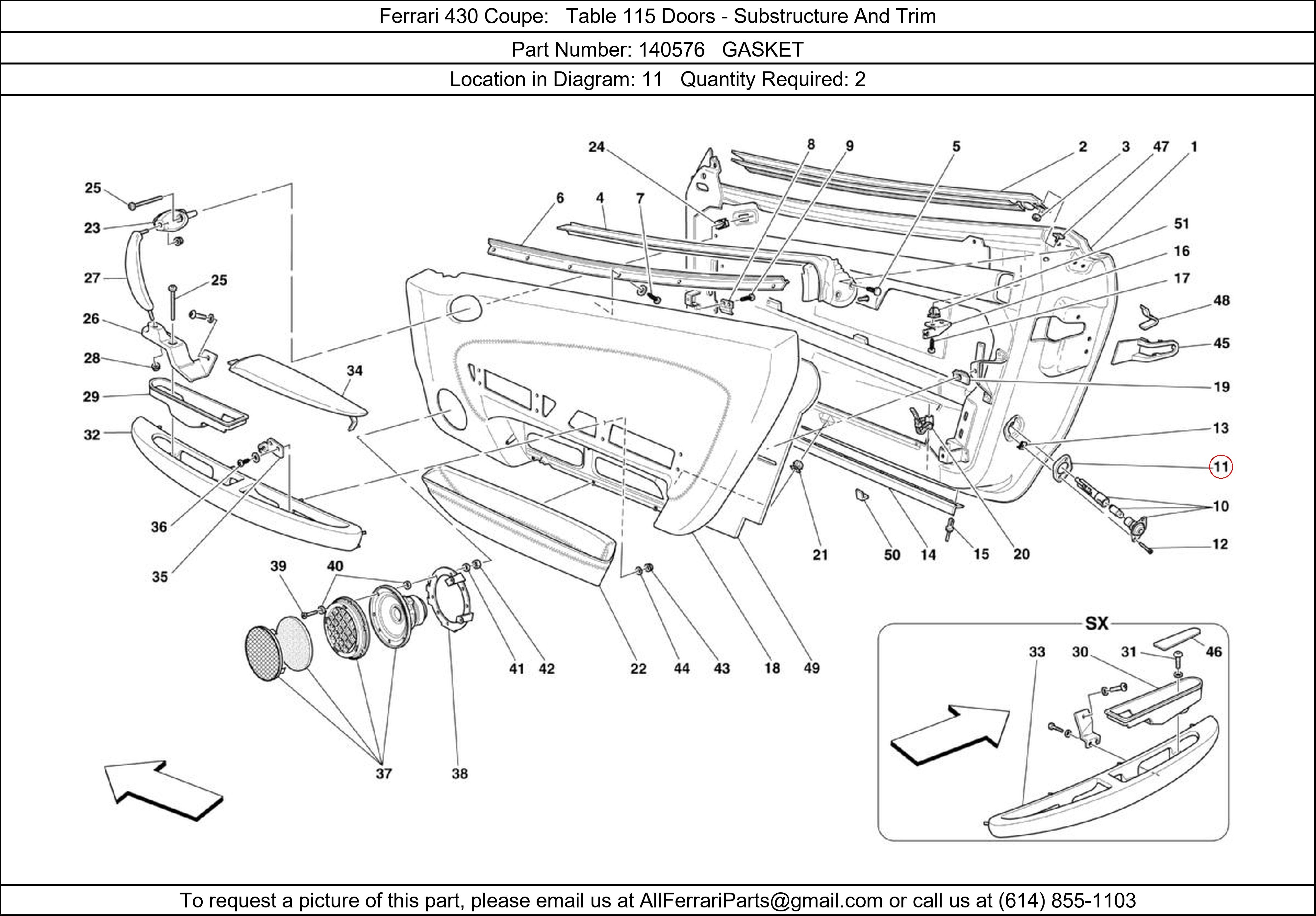 Ferrari Part 140576