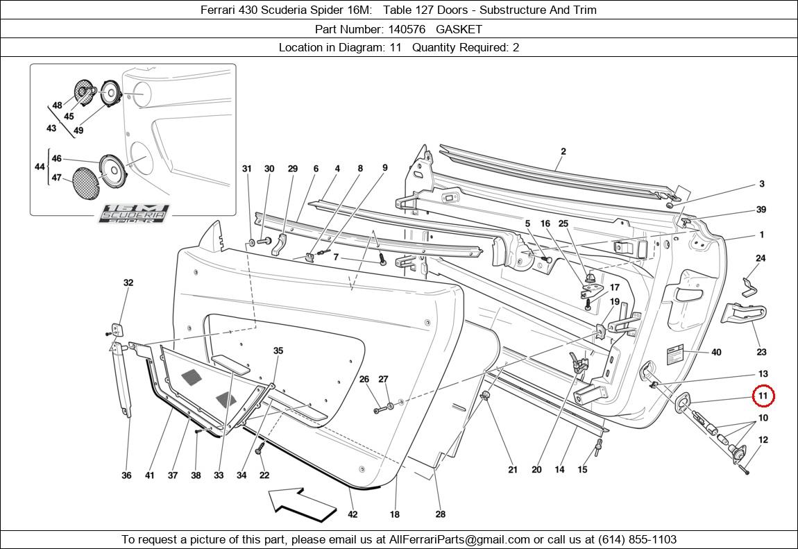 Ferrari Part 140576