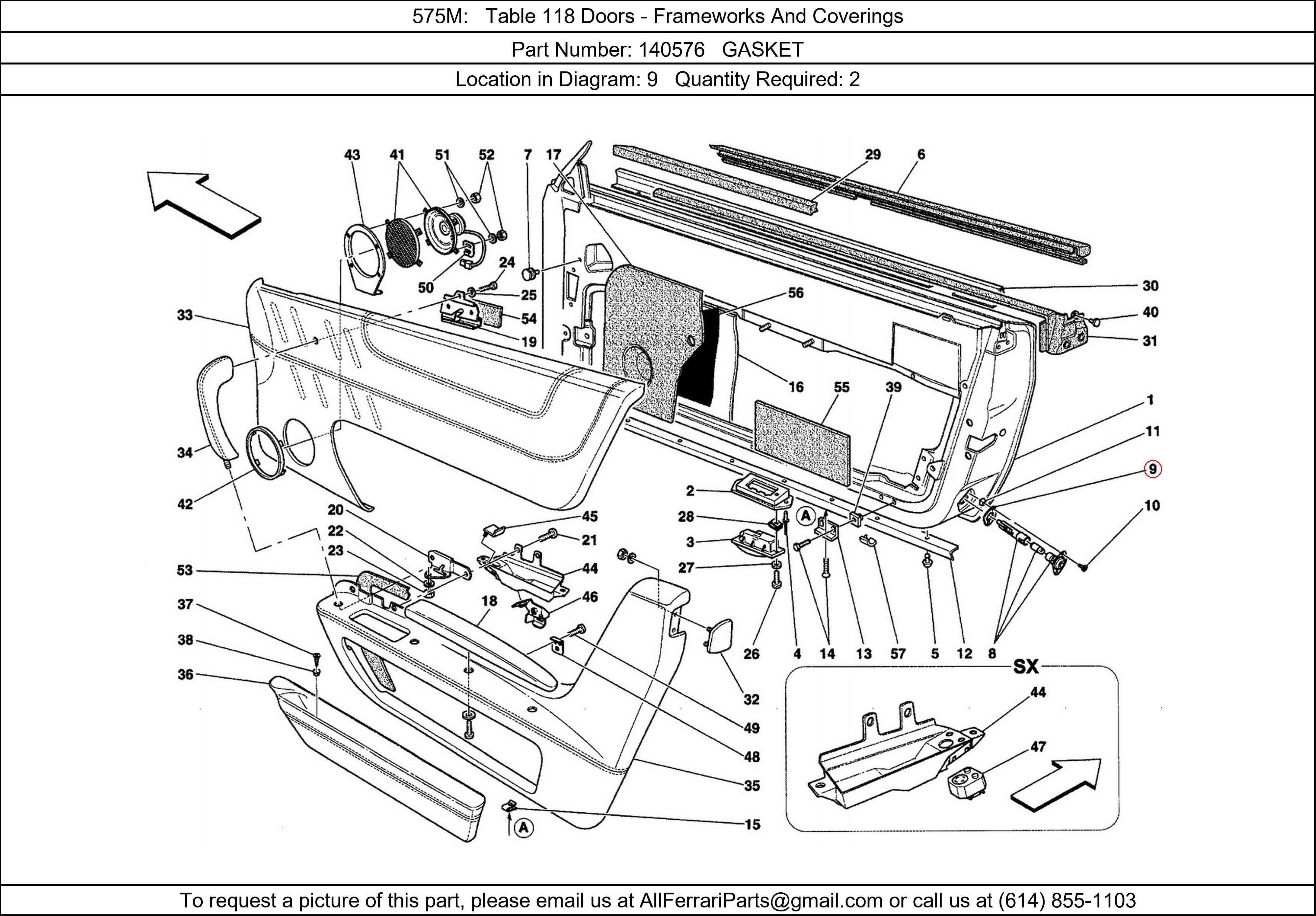 Ferrari Part 140576