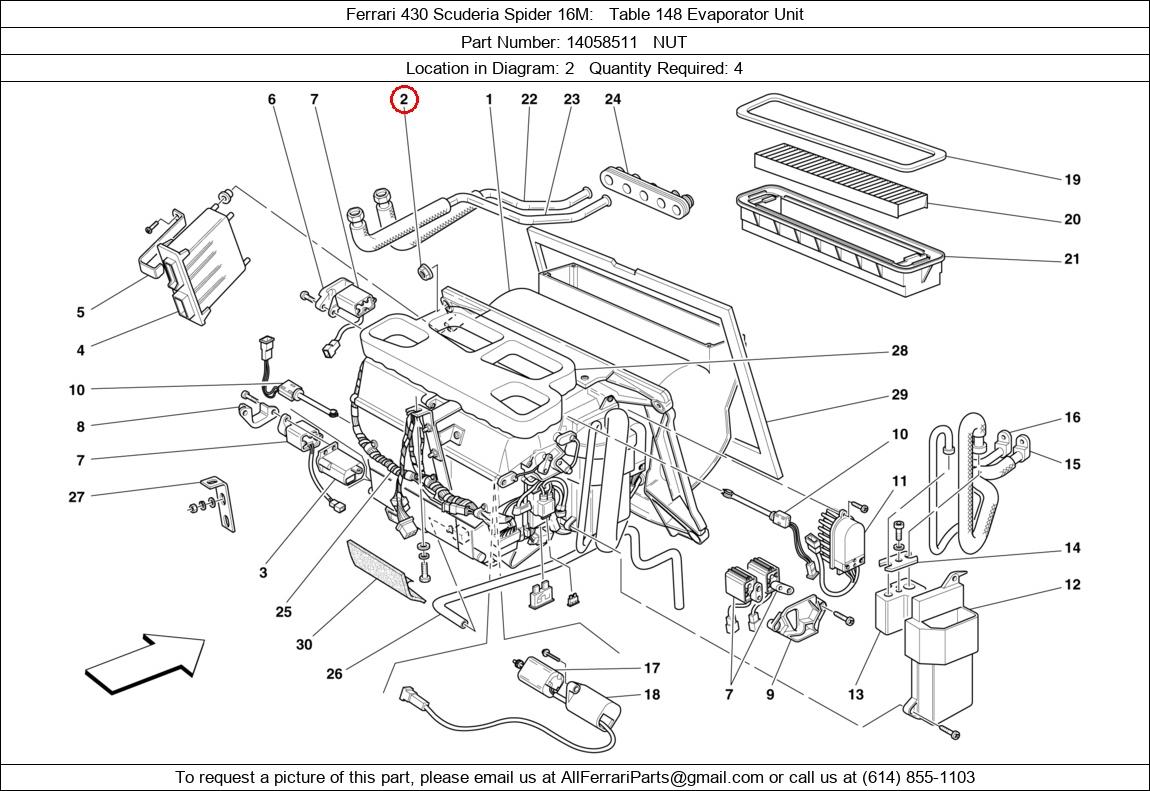 Ferrari Part 14058511