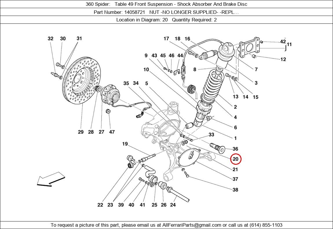 Ferrari Part 14058721