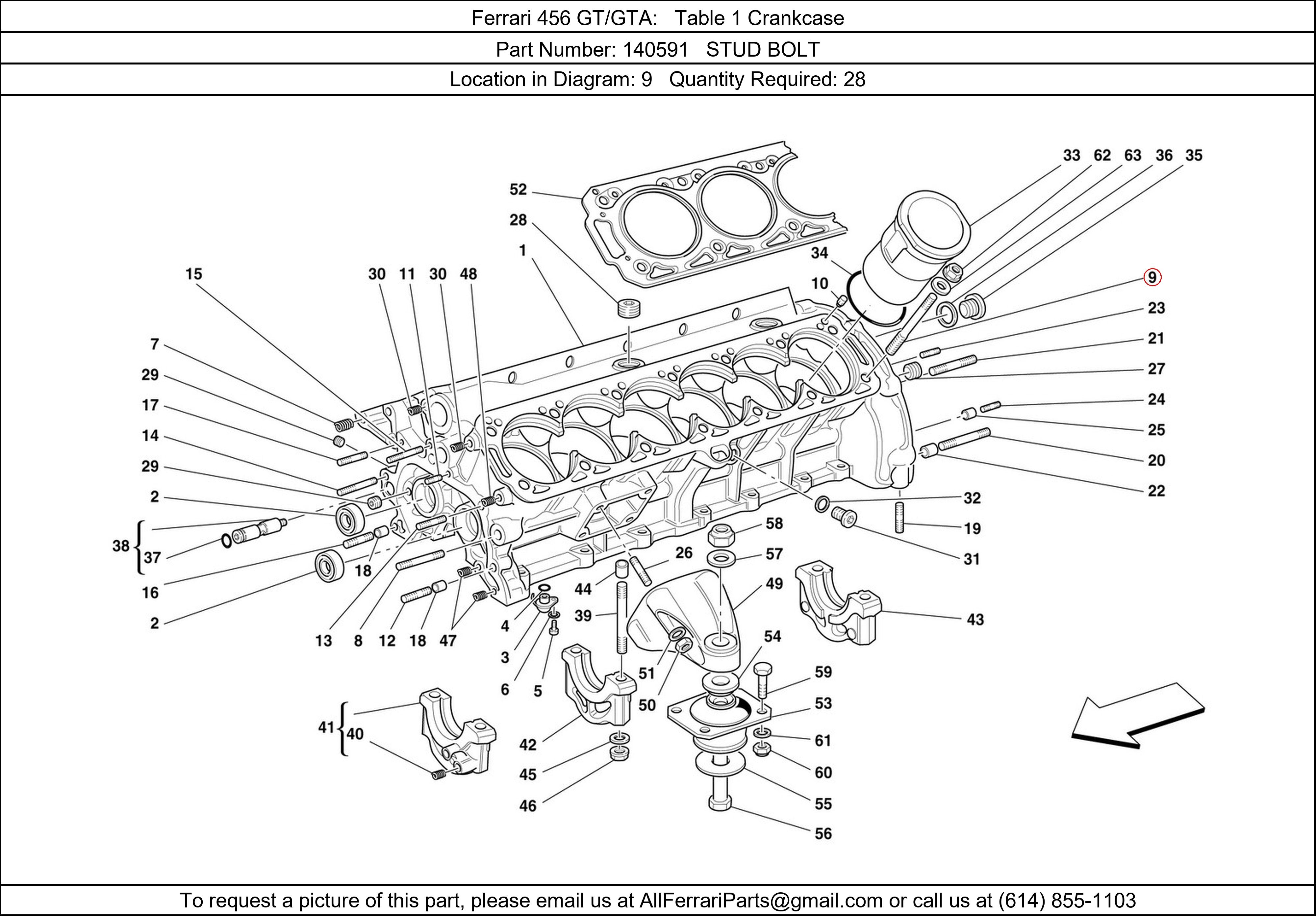 Ferrari Part 140591