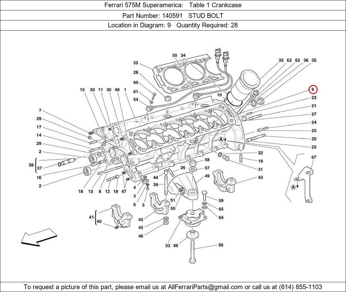 Ferrari Part 140591